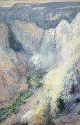 John Henry Twachtman, Waterfall in Yellowstone
